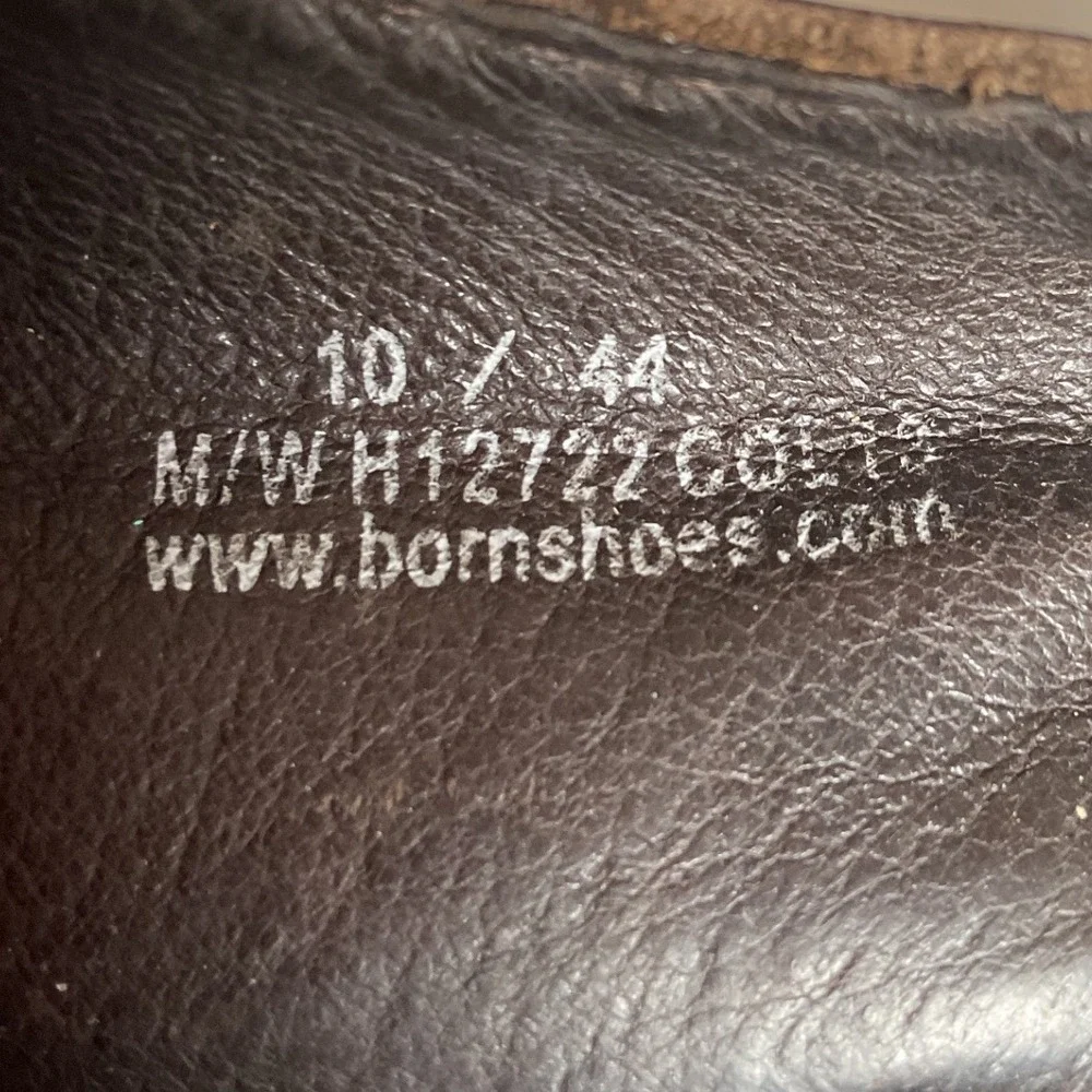 Born Colby Fisherman Sandals Mens 10 Brown Leather Caged Buckle H12722